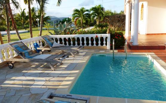 Piscine, Villa Palatium, Martinique